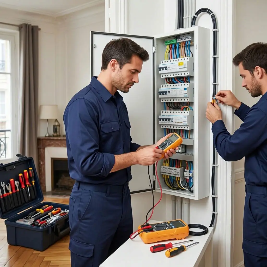 Mise aux normes électrique Paris 10 (75010)