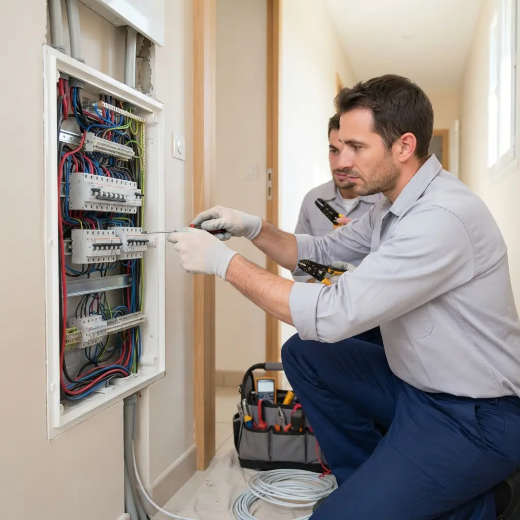 Comment se déroule la mise aux normes à Rochette ?