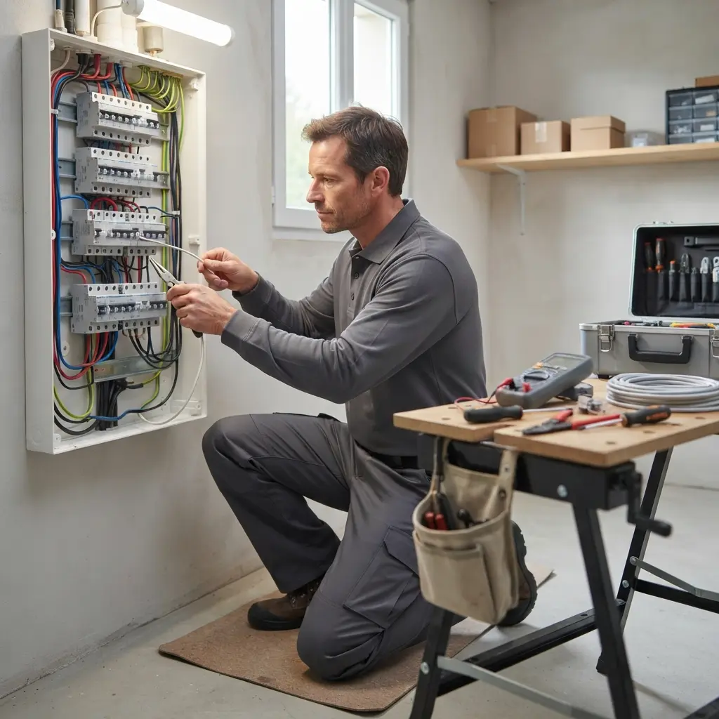 Mise aux normes électrique Vaux-le-Pénil (77000)