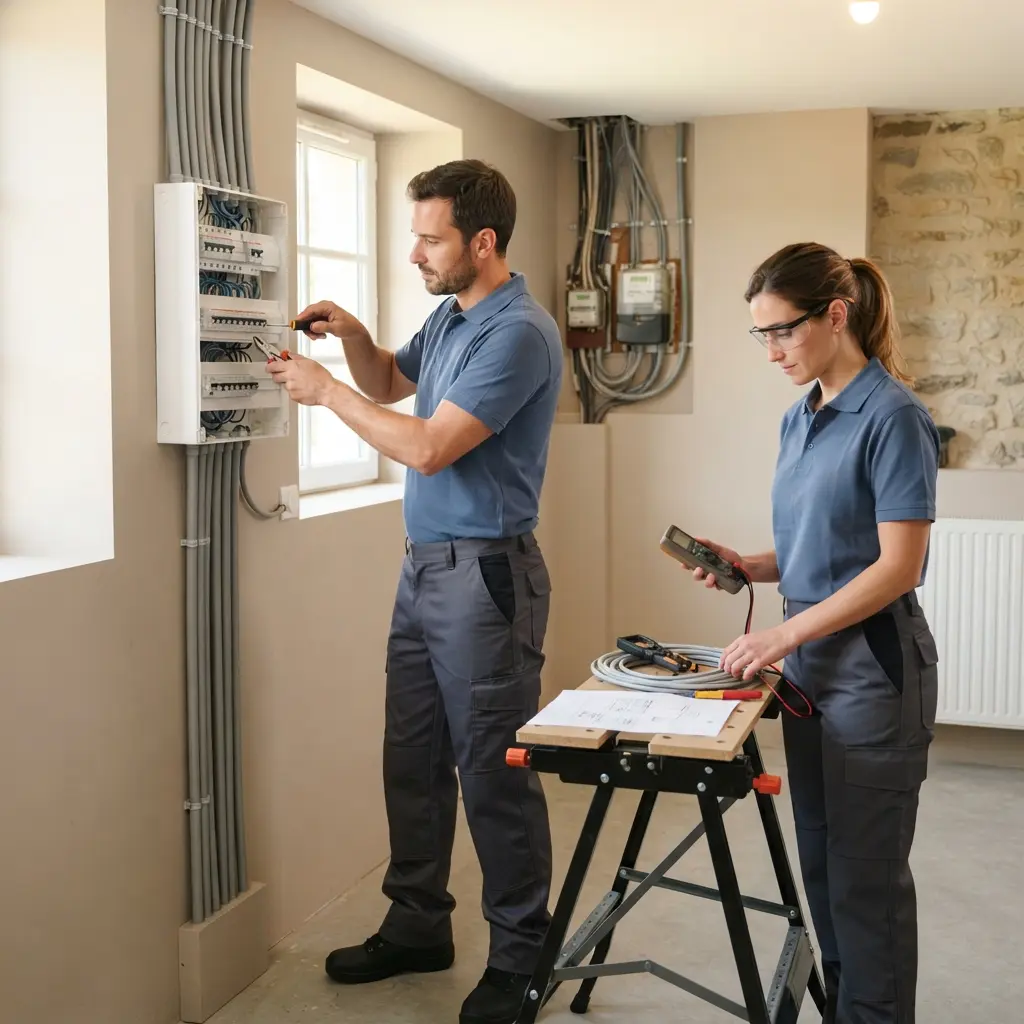 Notre méthode de mise aux normes électrique dans les logements de Soignolles-en-Brie