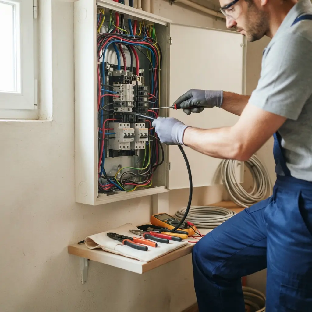 Une installation électrique fiable pour votre sérénité