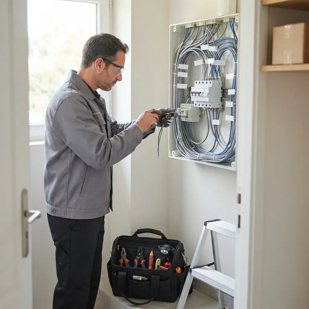 Mise aux normes électrique Cannes-Écluse (77130)