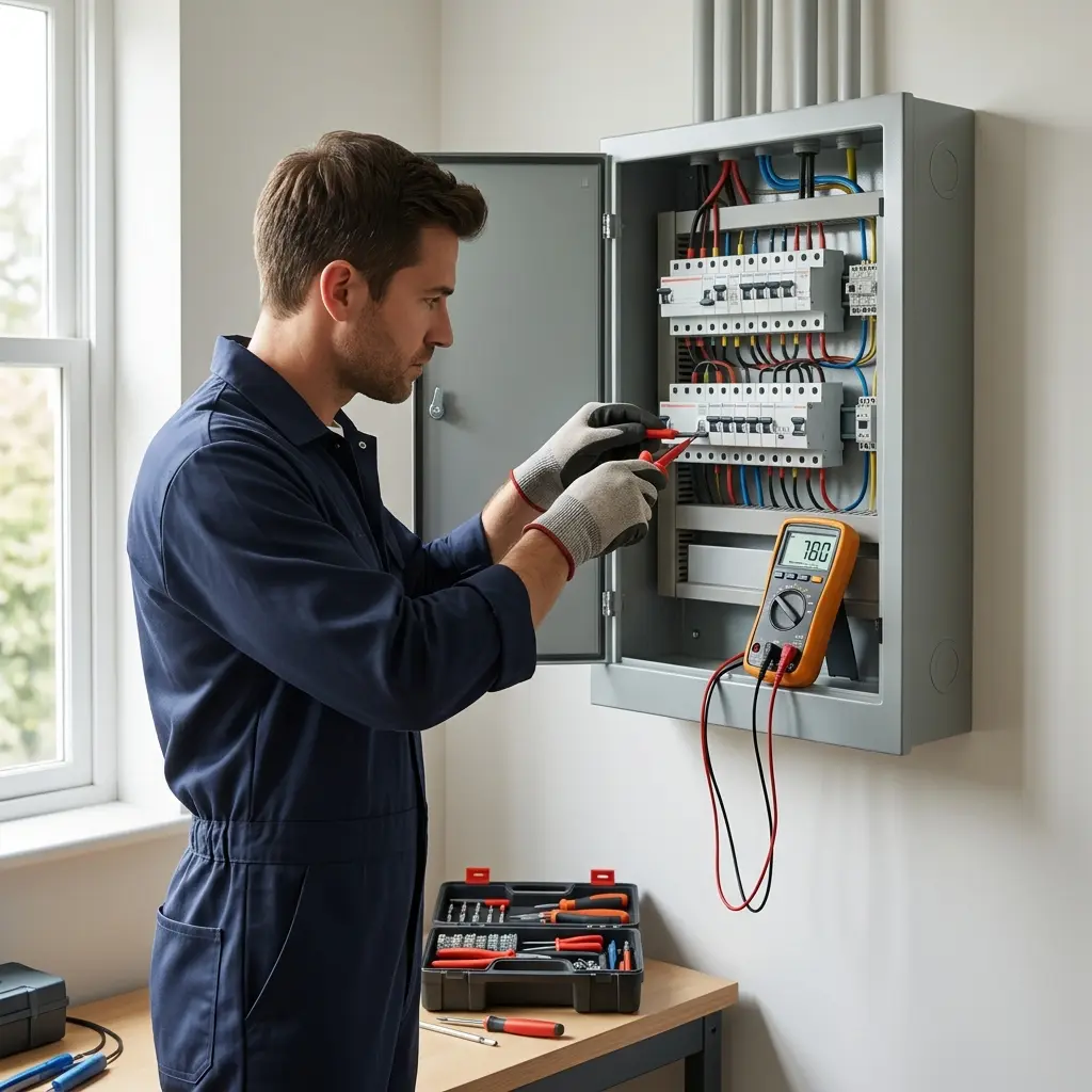 Comment se déroule l’intervention à Grande-Paroisse pour la mise aux normes électrique ?