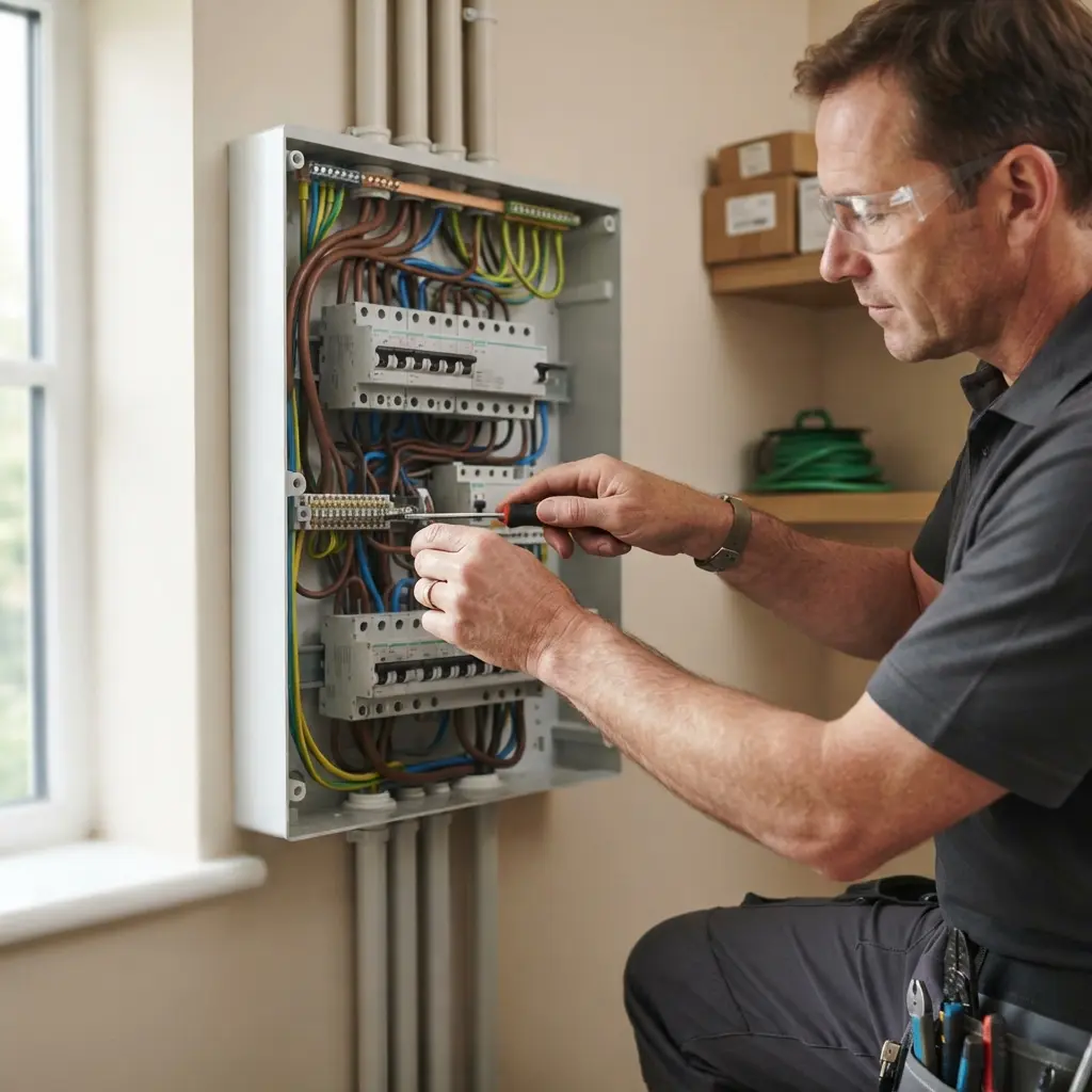Comment se déroule la mise aux normes électrique à Noisiel ?