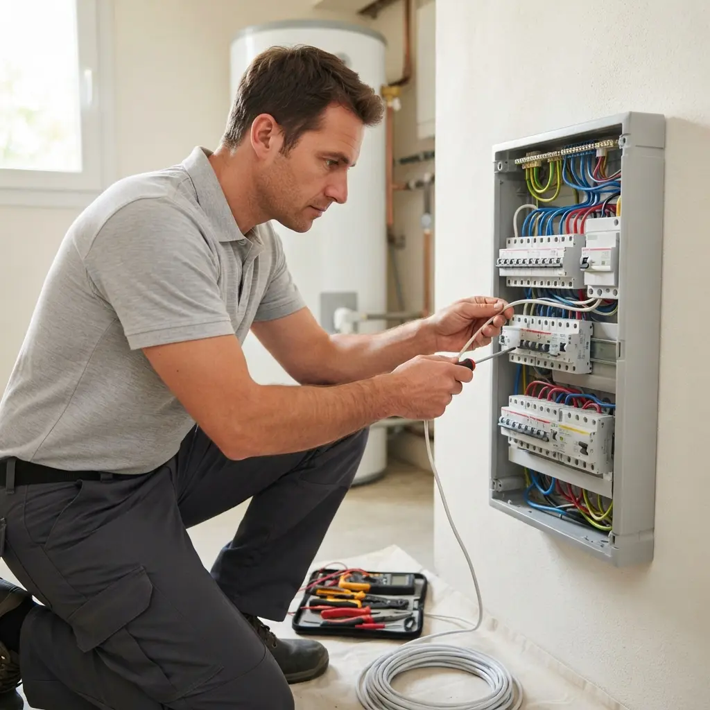 Une installation électrique saine pour un foyer protégé