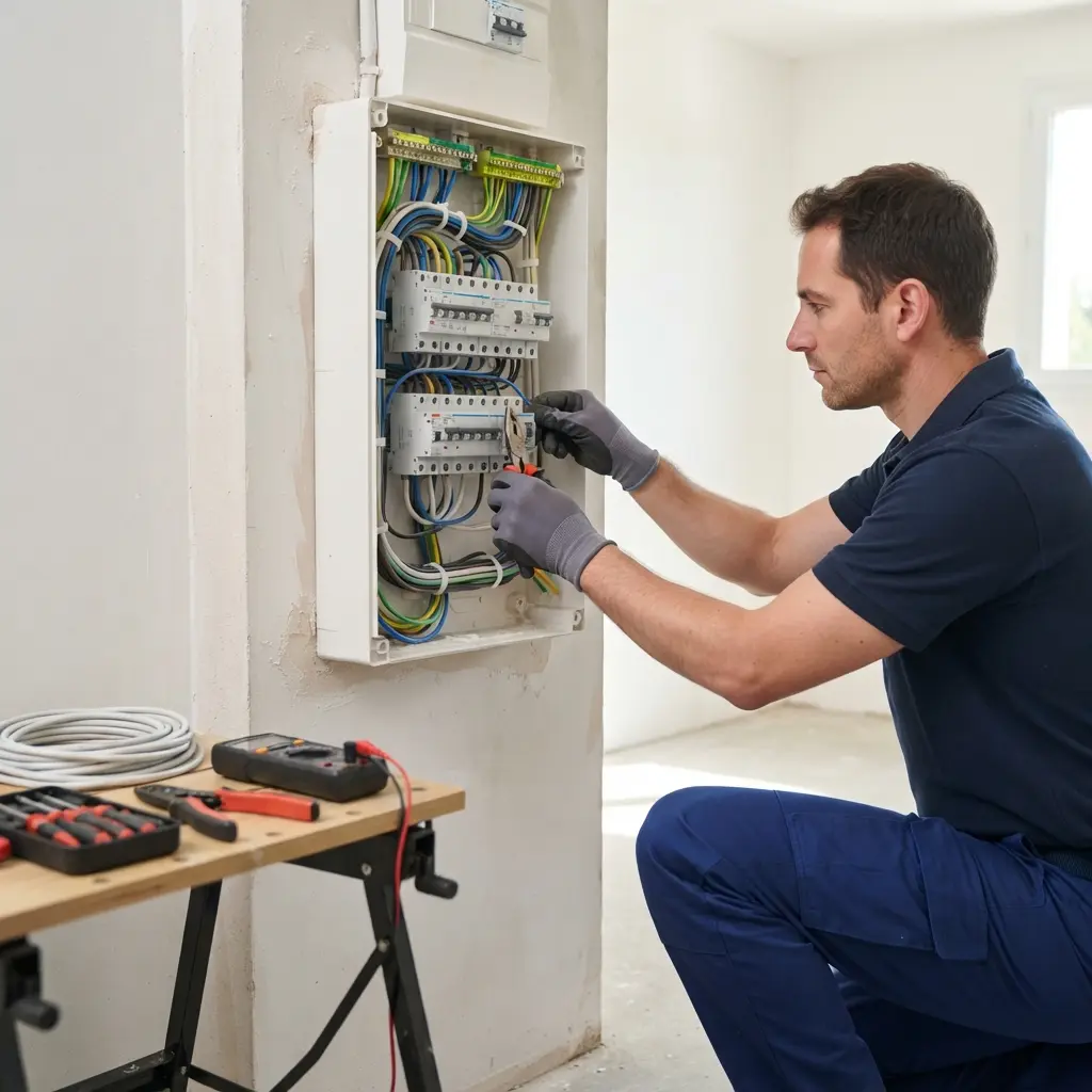 Un habitat protégé grâce à une électricité aux normes