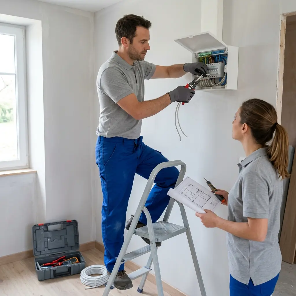 Comment nous intervenons à Rebais pour normaliser votre installation