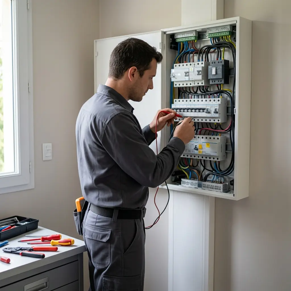 Mise aux normes électrique Bois-le-Roi (77590)