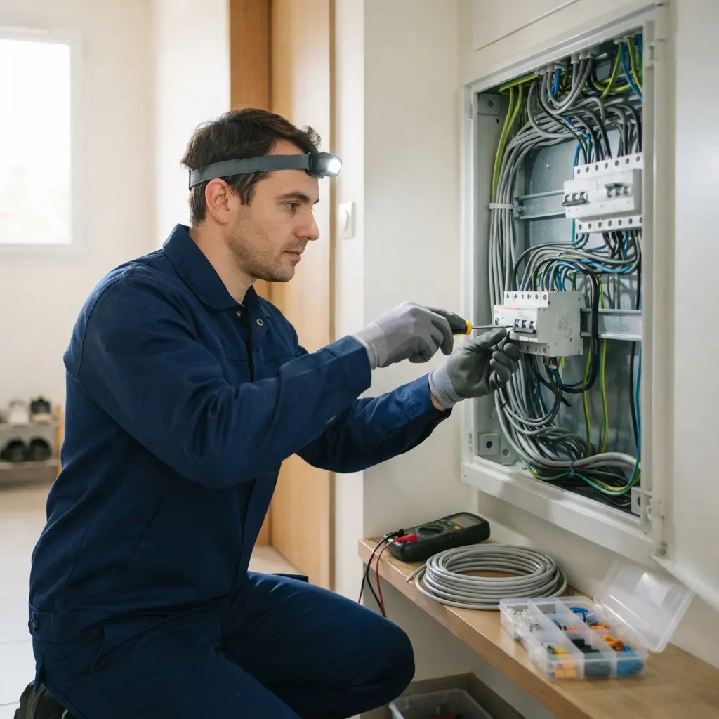 Comment se déroule la mise aux normes électrique au Vésinet ?