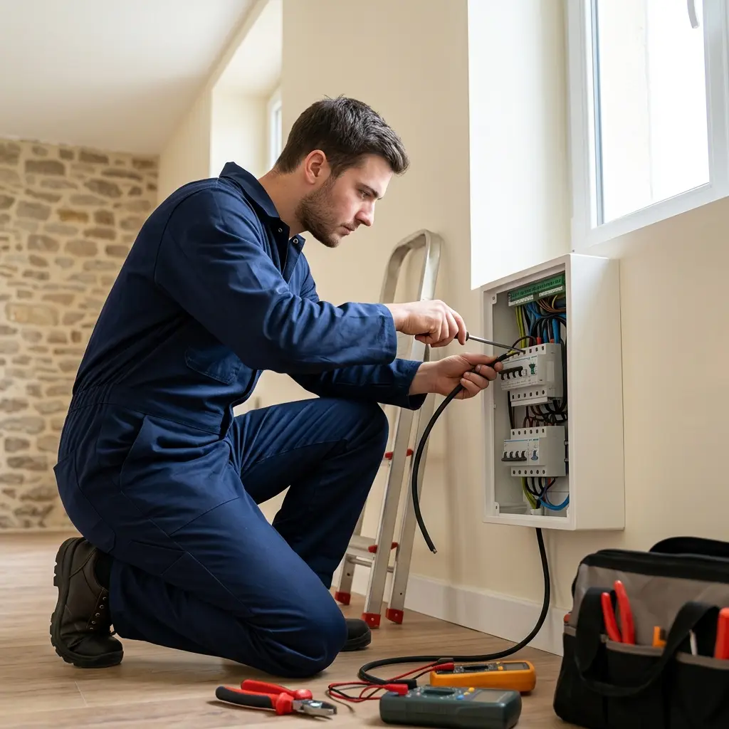 Notre méthode de mise aux normes électrique à Verrière