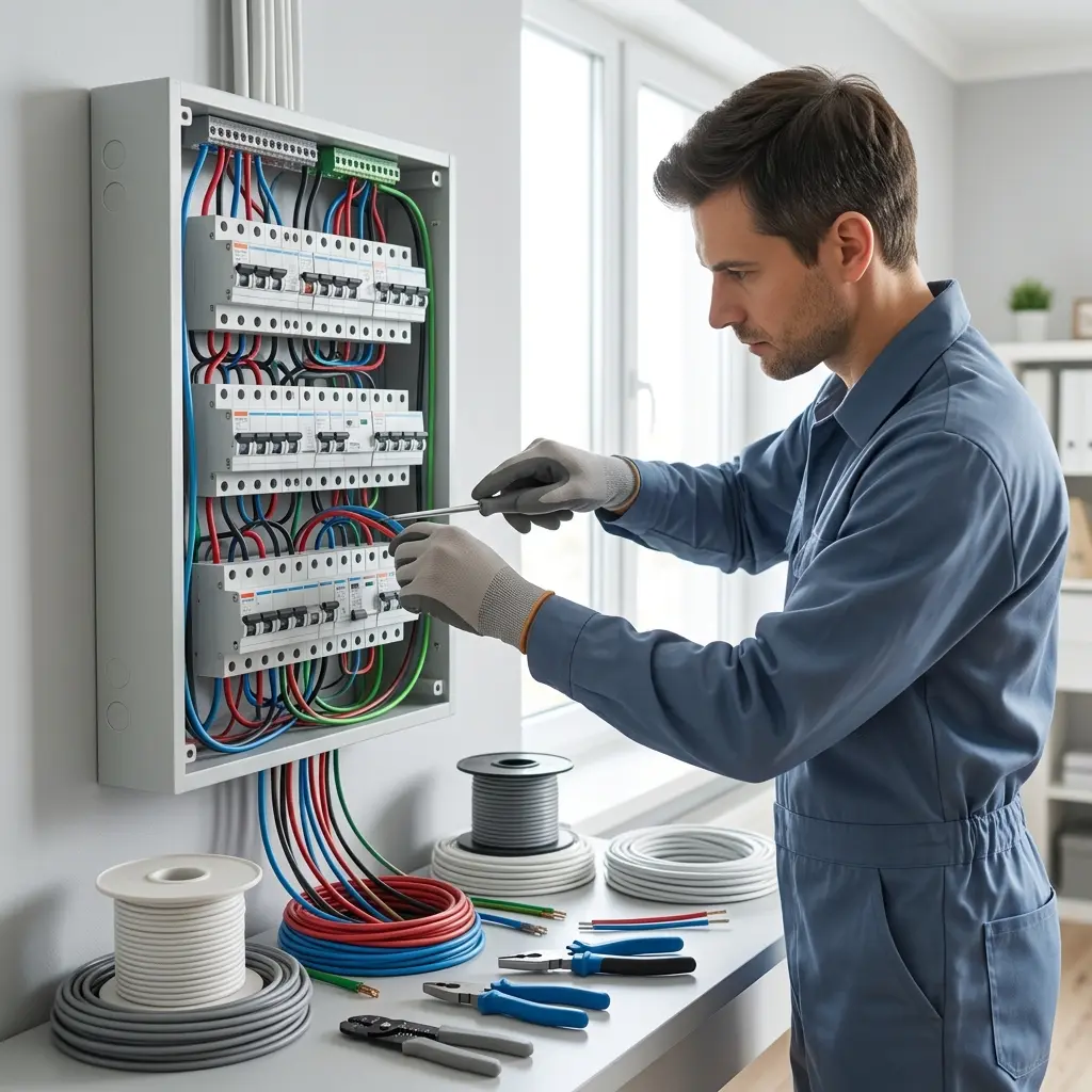 Comment se déroule la mise aux normes électrique à Clayes‑sous‑Bois ?