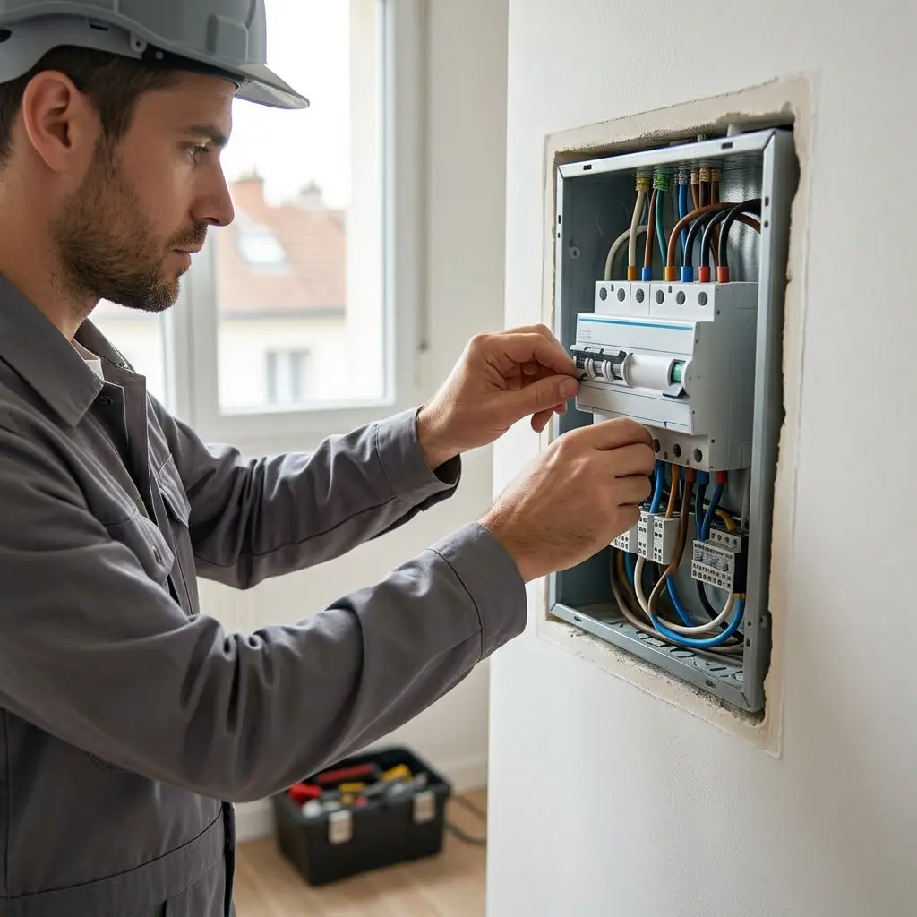 Comment se déroule une mise aux normes électrique à Chatou ?