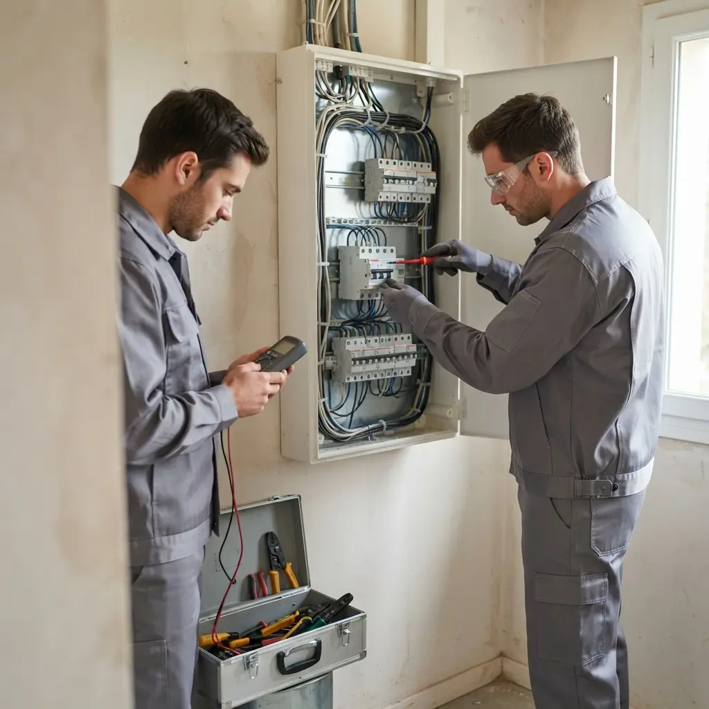 Comment se déroule l’intervention à Beynes pour votre mise aux normes électrique ?