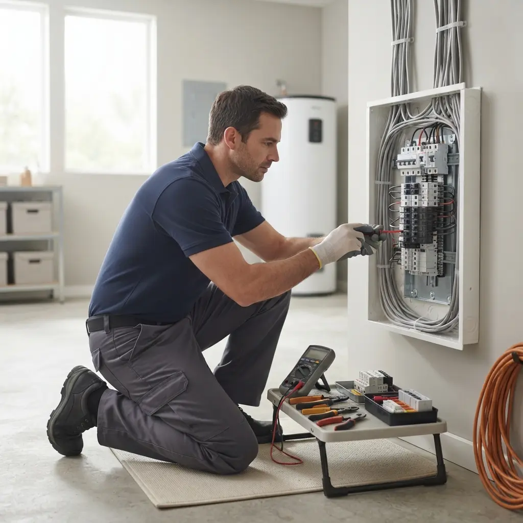Comment se déroule le chantier de mise aux normes à Houilles ?