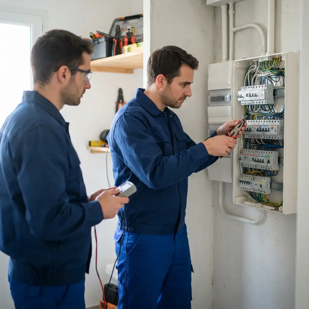 Mise aux normes électrique Voisins-le-Bretonneux (78960)