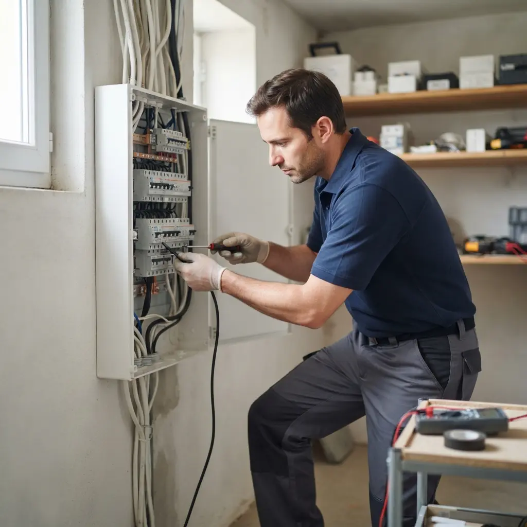 Notre méthode de mise aux normes électrique à Tigery