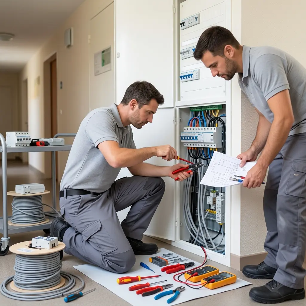 Comment se déroule votre mise aux normes électrique à Arpajon ?