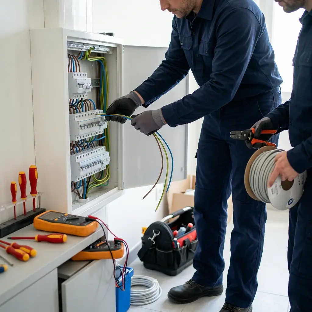 Quelles étapes d’une mise aux normes électrique à Grigny