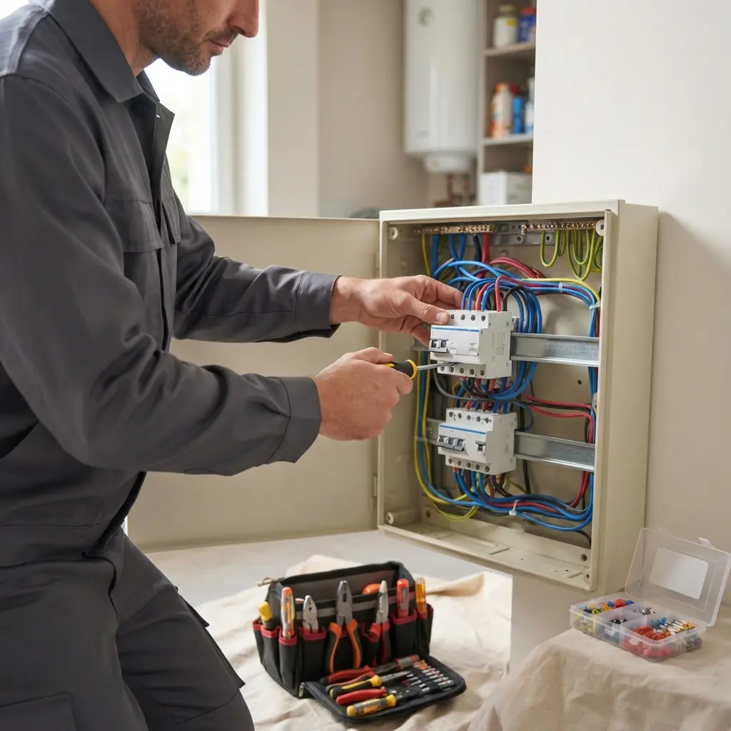 Comment se déroule la mise aux normes électrique à Dourdan ?