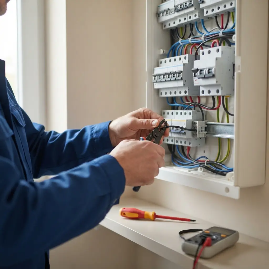 Processus de mise aux normes électrique à Marcoussis