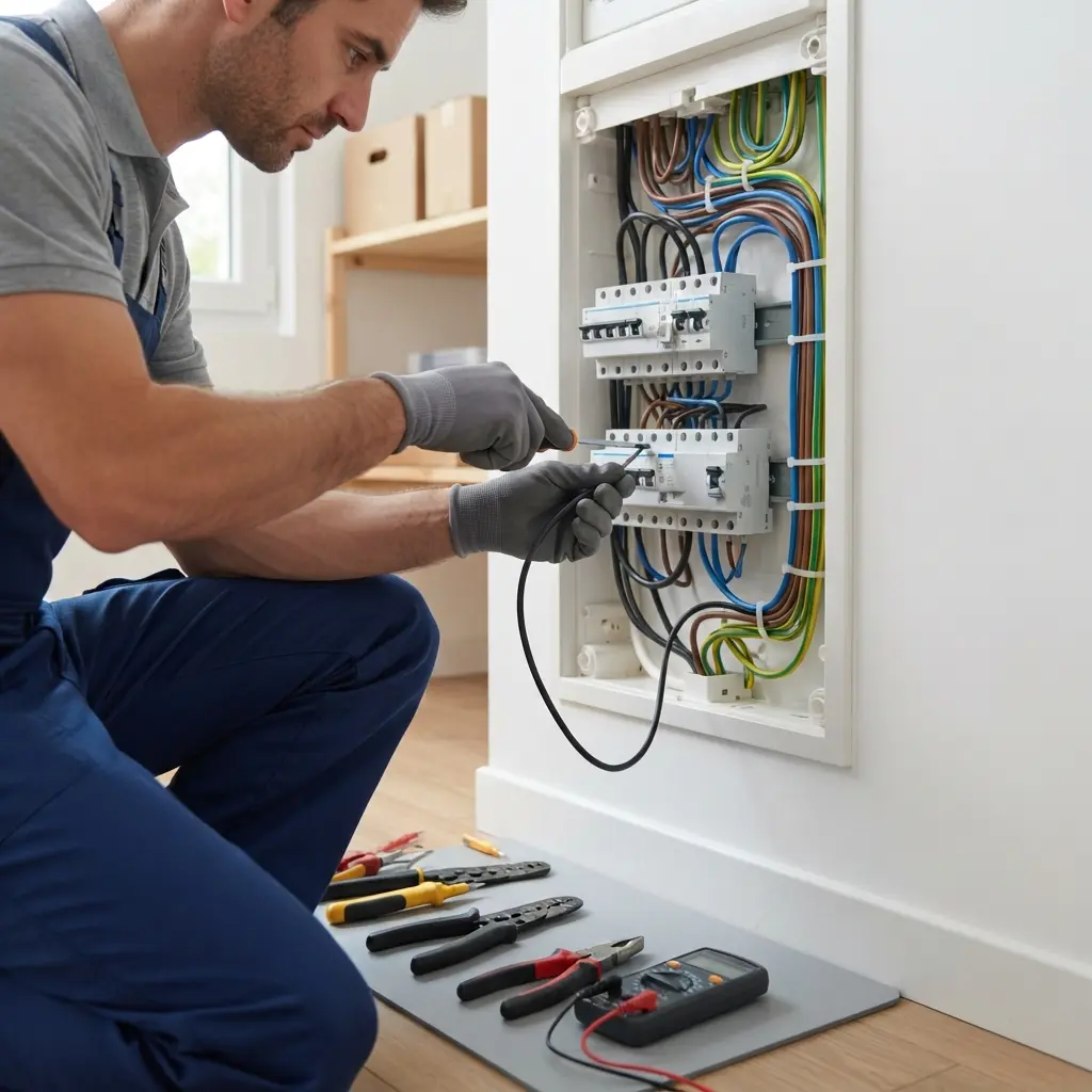 Quelles sont les étapes de la mise aux normes électrique à Égly ?
