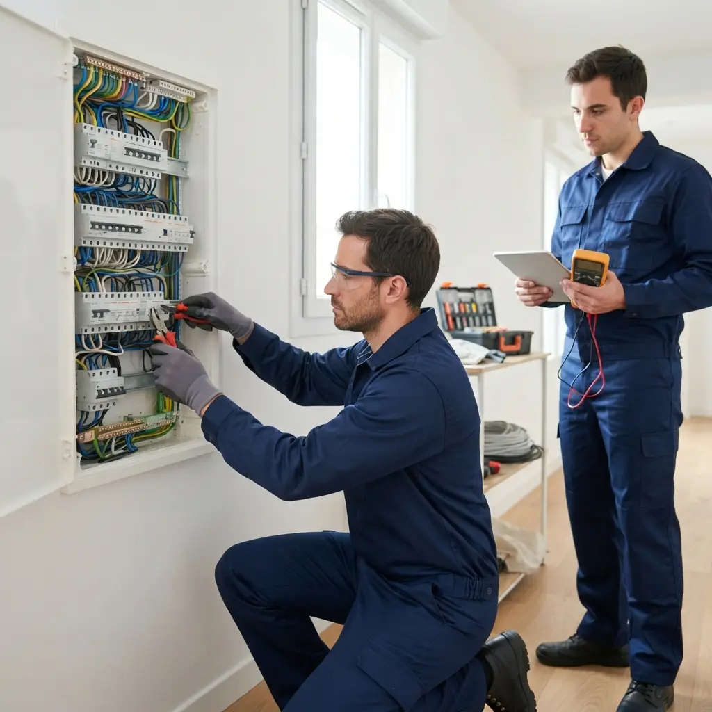 Notre méthode d’insertion d’un tableau électrique conforme