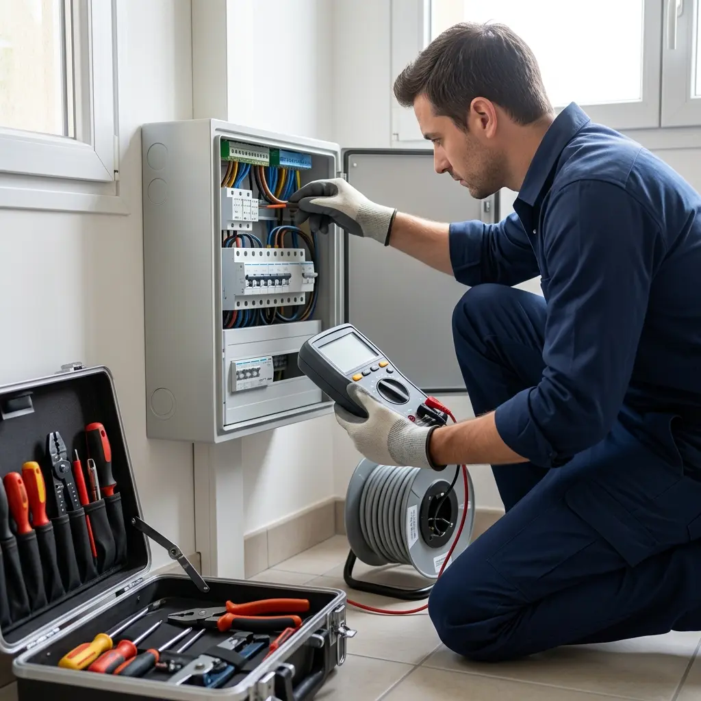 Une intervention technique rigoureuse