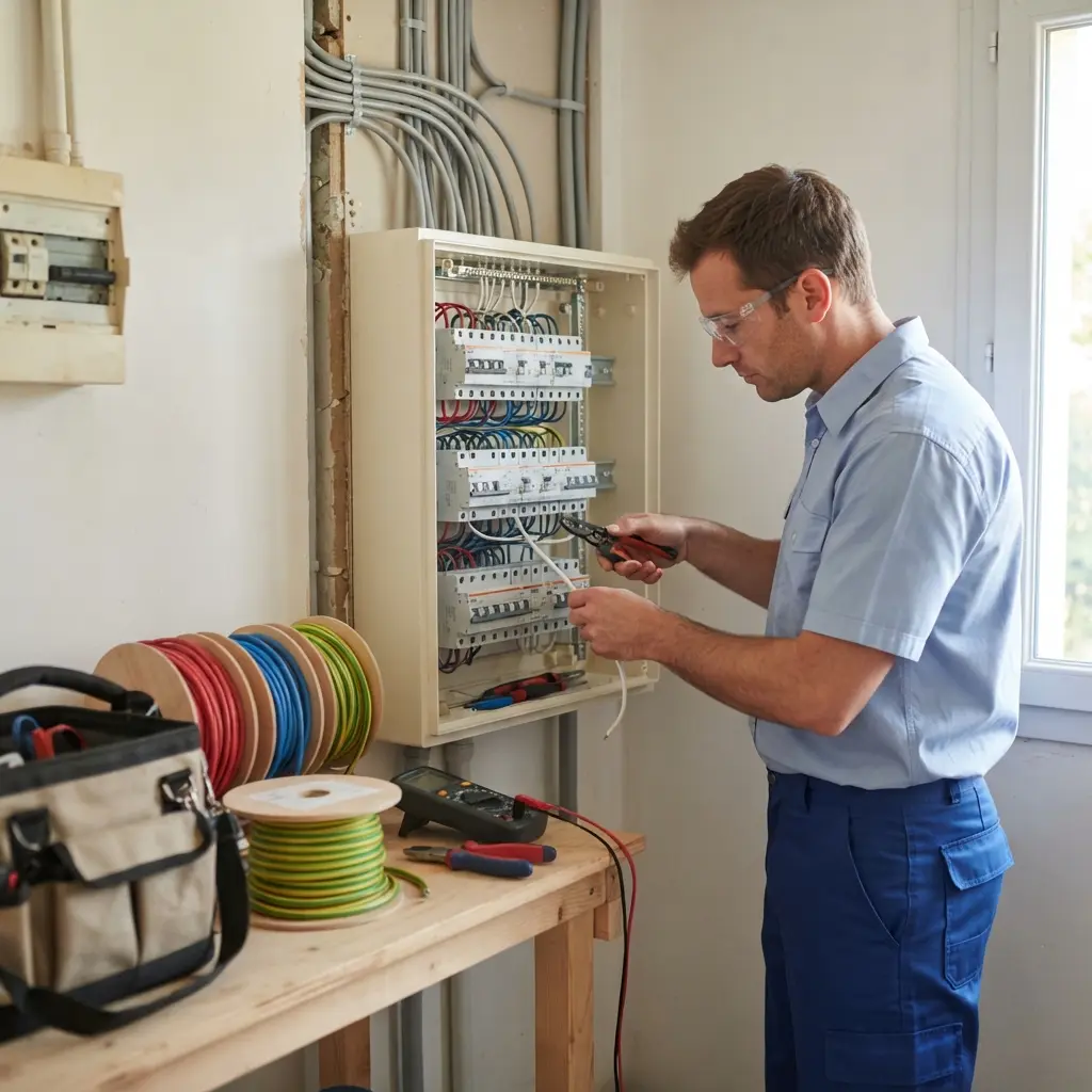 Comment se déroule la mise aux normes électrique à Sèvres ?
