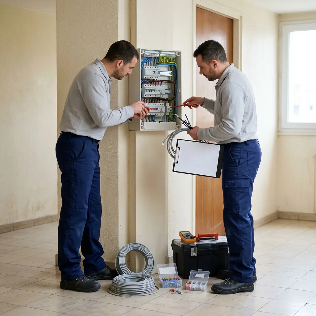 Une installation électrique fiable pour votre tranquillité d'esprit