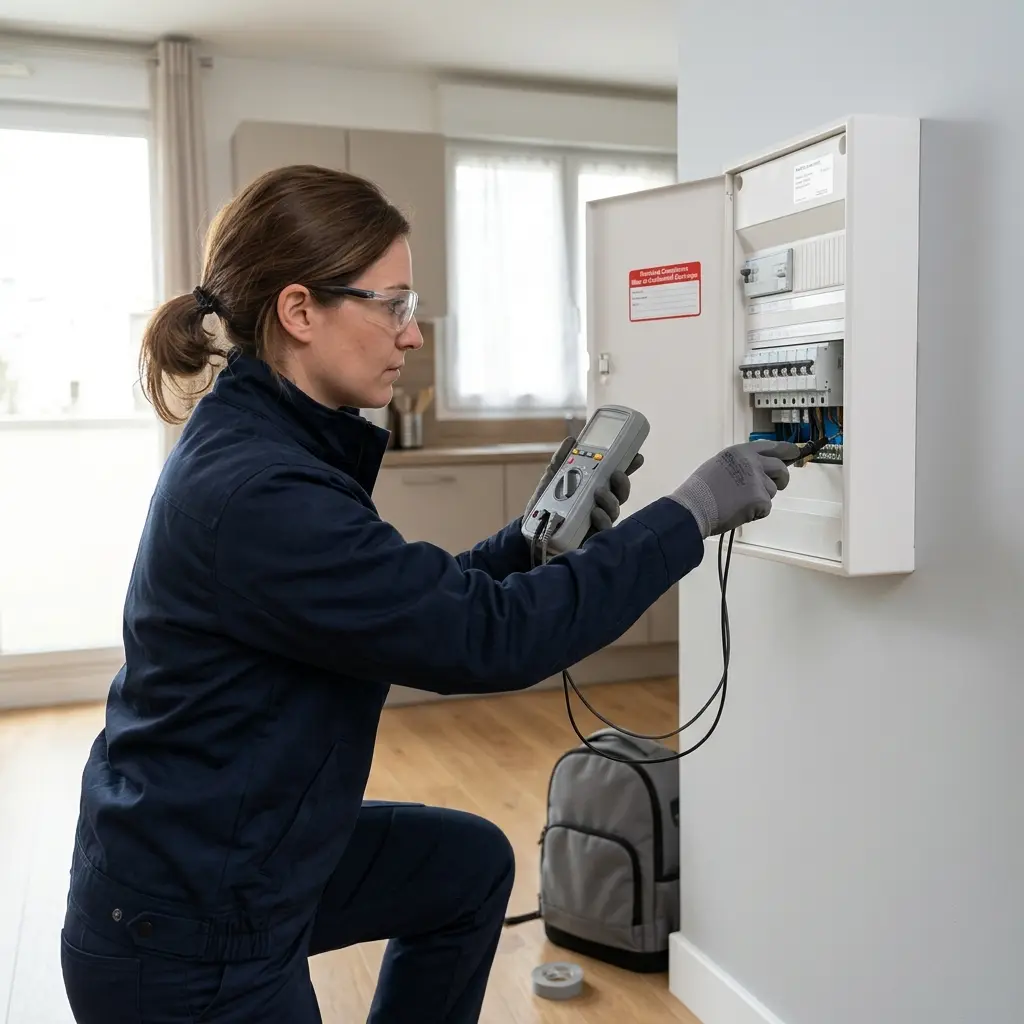 Notre démarche de mise aux normes électrique