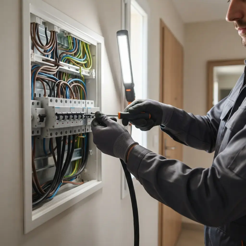 Comment se déroule la mise aux normes électrique à Perreux-sur-Marne ?