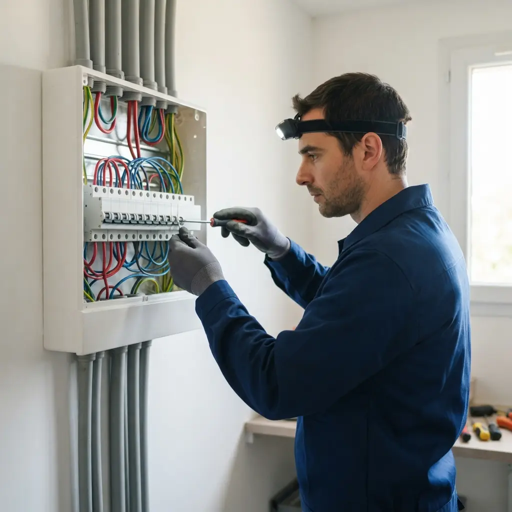 Comment se déroule la mise aux normes électrique à Villiers-sur-Marne ?