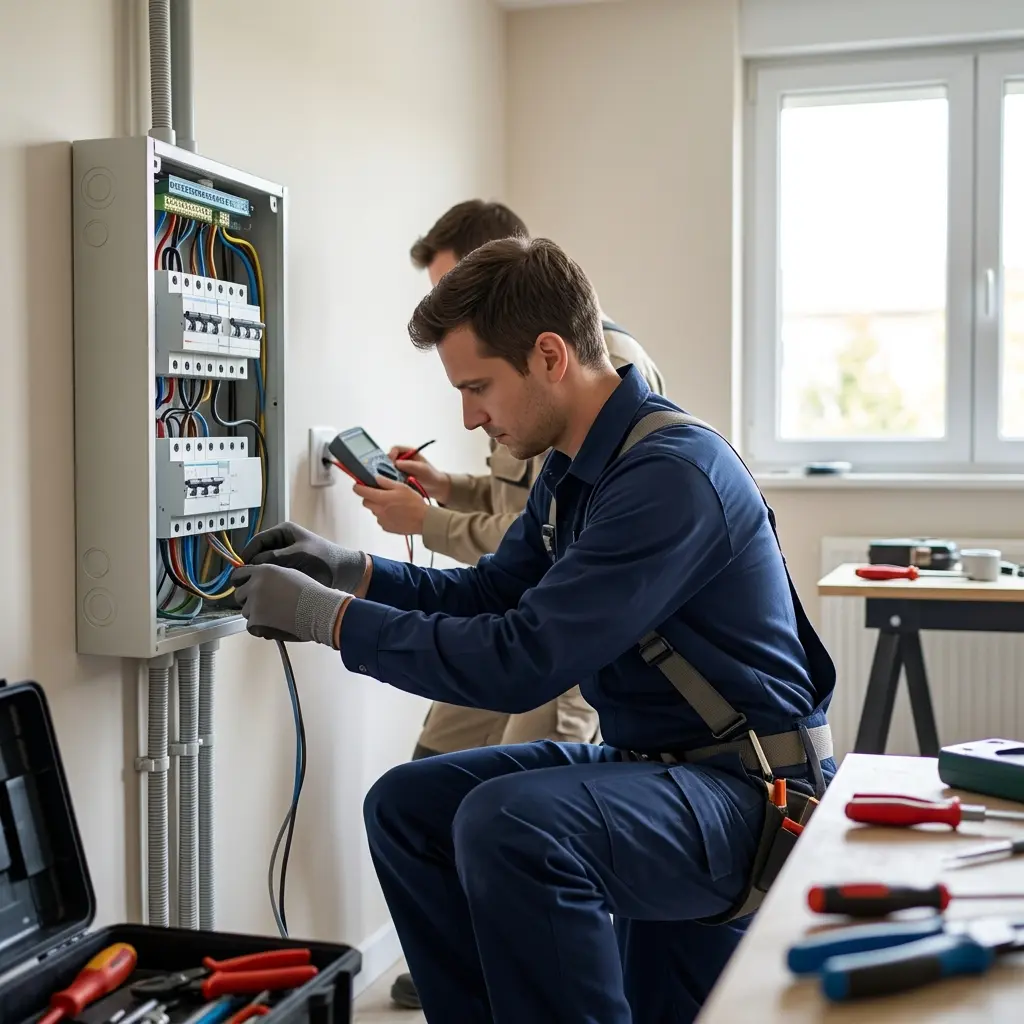 Sécurité assurée grâce à mise aux normes électrique à Champigny-sur-Marne