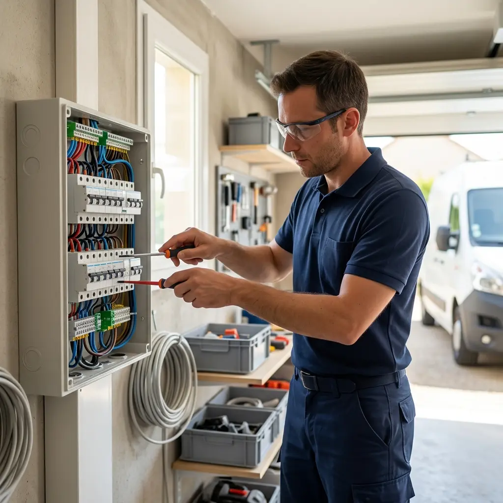 Confiance et sécurité en main grâce à notre service de mise aux normes électrique