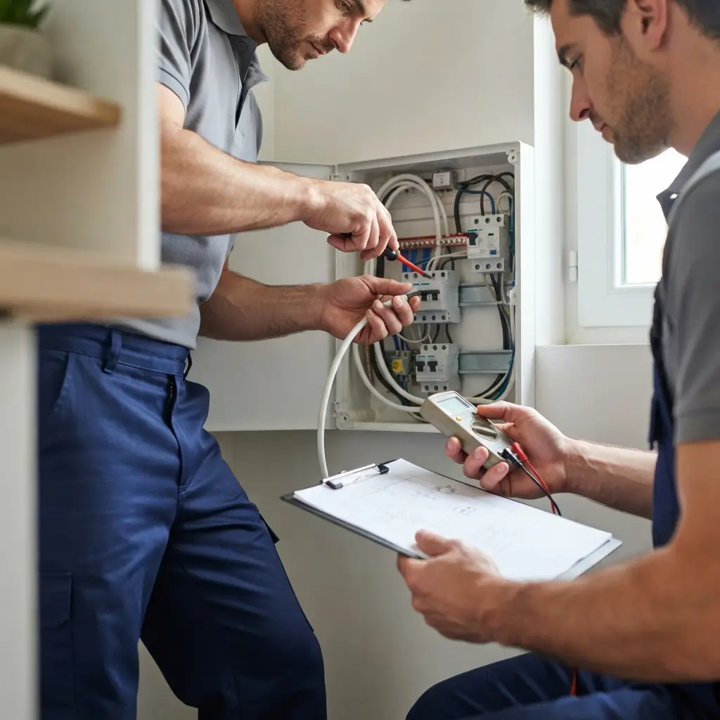 Notre approche pour la mise aux normes électrique