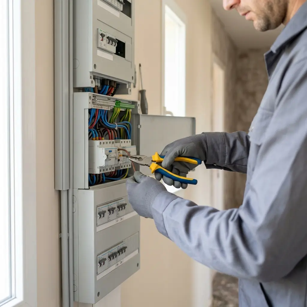 Comment nous procédons pour la mise aux normes électrique à Groslay