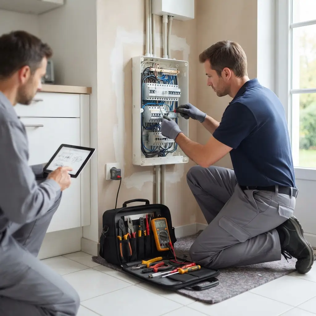 Pourquoi choisir notre équipe pour la mise aux normes électriques à Margency