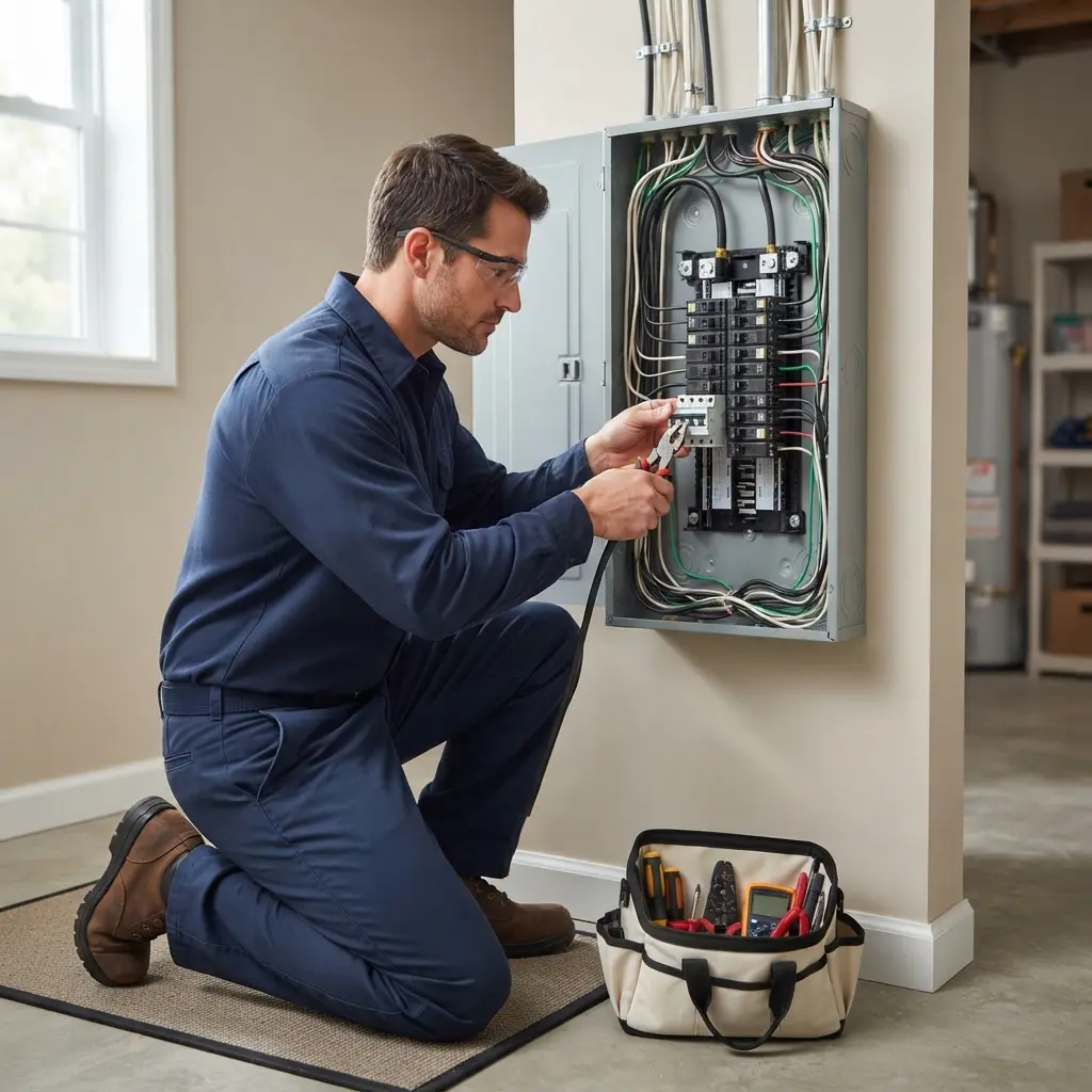 Mise aux normes électrique Marines (95640)