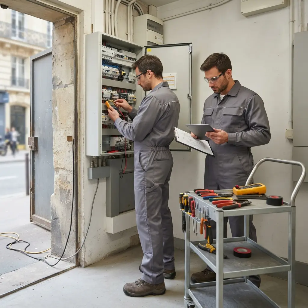 Urgence électrique à Paris