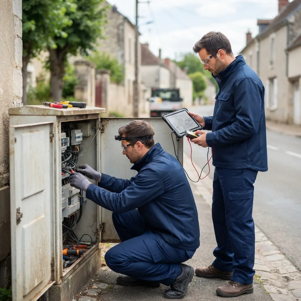 Un service de dépannage électrique transparent et sécurisé
