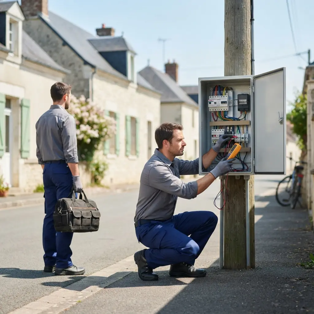 Quelles sont les étapes d’intervention à Fay‑aux‑Loges ?