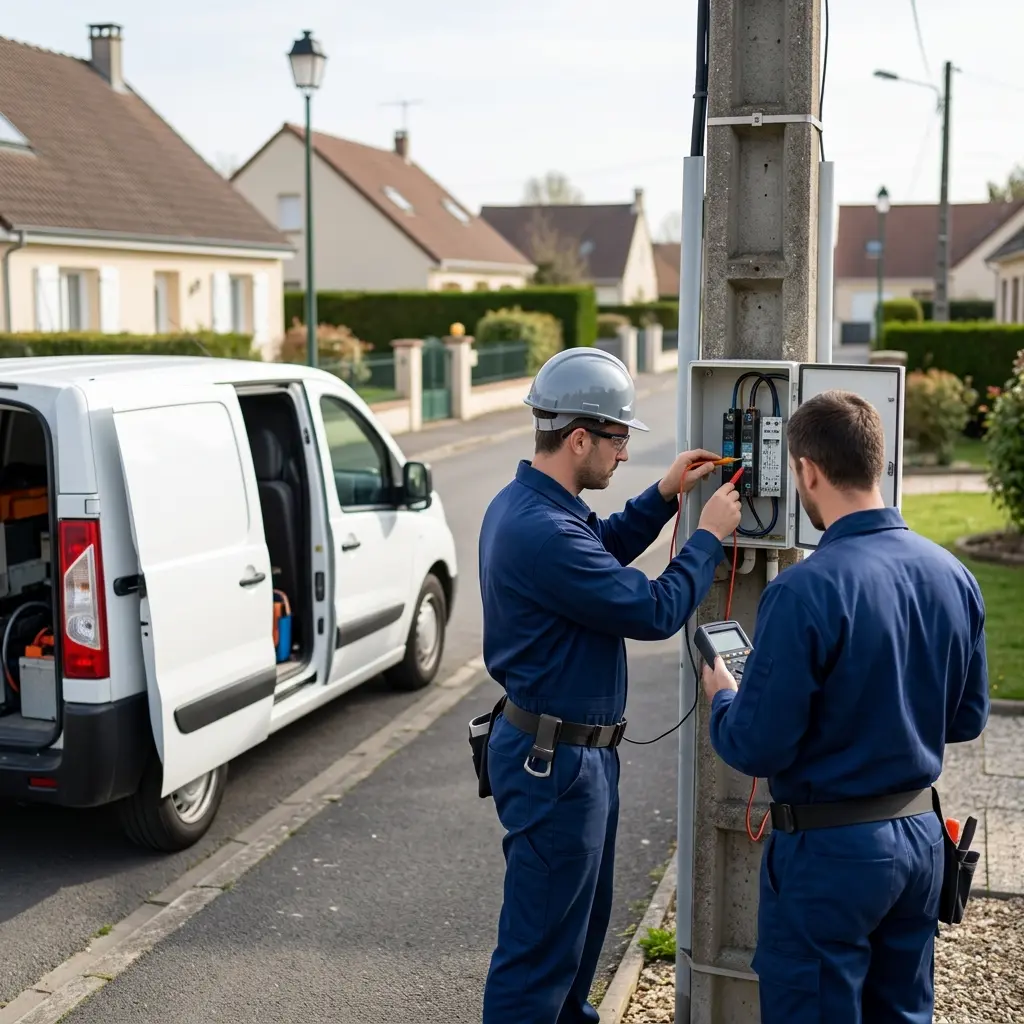 Notre méthode d'intervention en cas de panne de courant à Cauffry