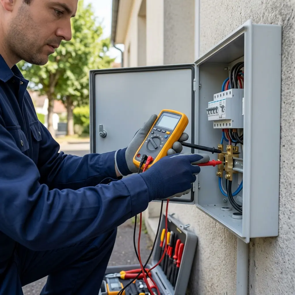 Comment se déroule l’intervention d’urgence électrique à Cauffry ?