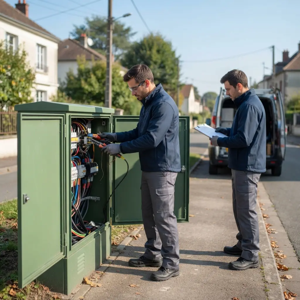 Panne de courant Noyon (60400)