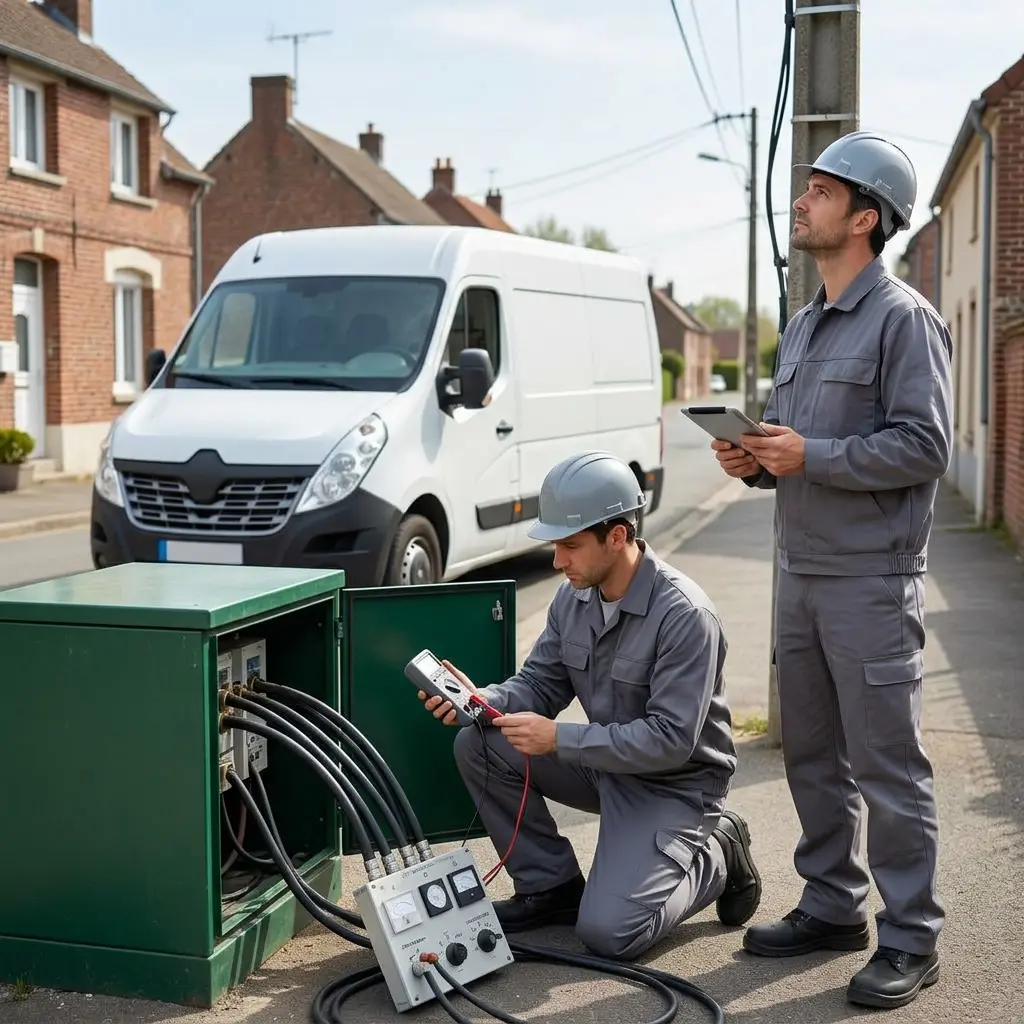 Panne de courant Nanteuil-le-Haudouin (60440)