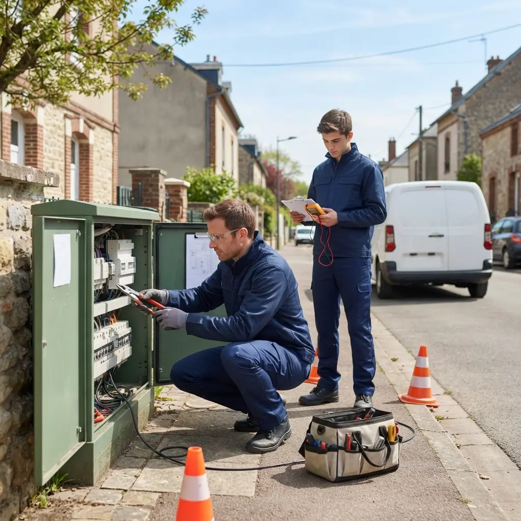 Panne de courant Andeville (60570)