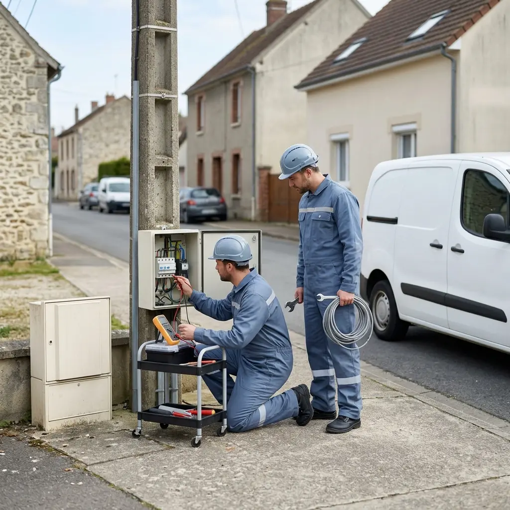 Panne de courant Clermont (60600)