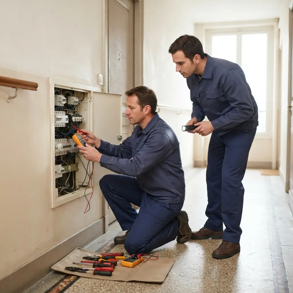 Un service d'électricien professionnel et transparent