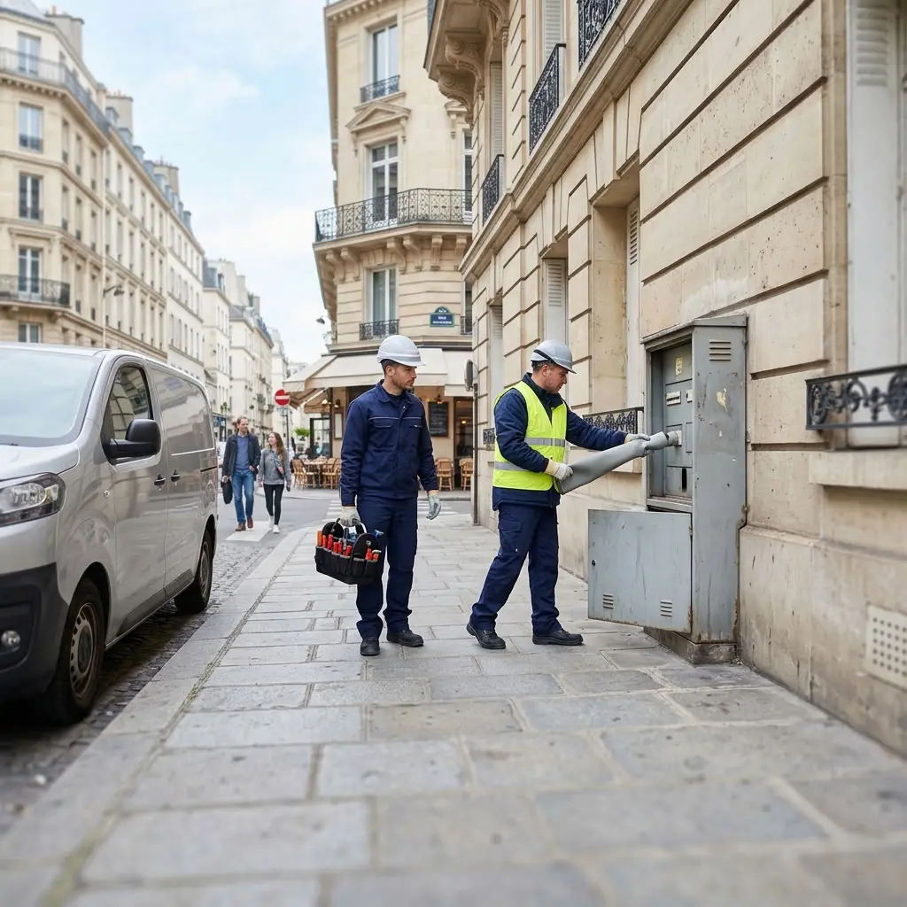Comment se déroule l’intervention à Paris 5 pour une panne de courant