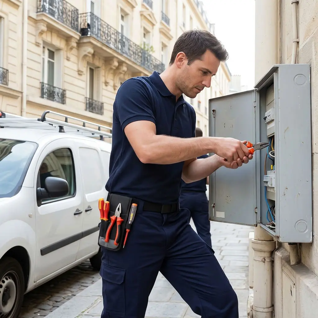 Comment se déroule l'intervention à Paris 7e ?